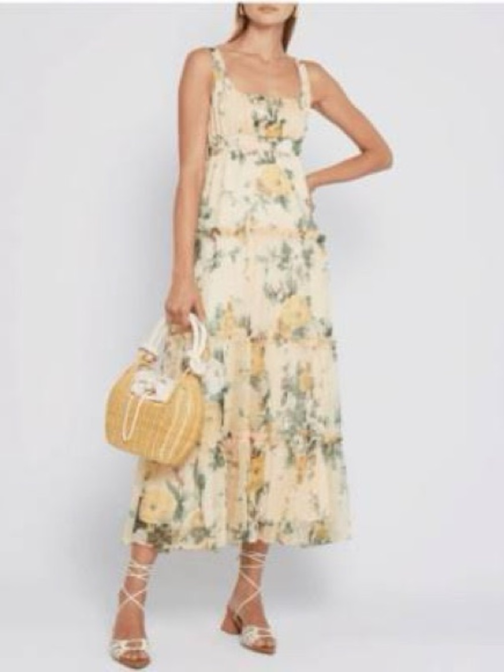 O.P.T. Scarlet Tiered Dress - Large - New with tags